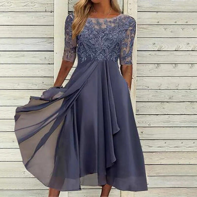 Fiorella | Kleid mit Spitzenoberteil