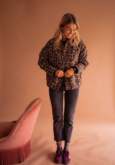 Charlene – Trendige Leopardenjacke