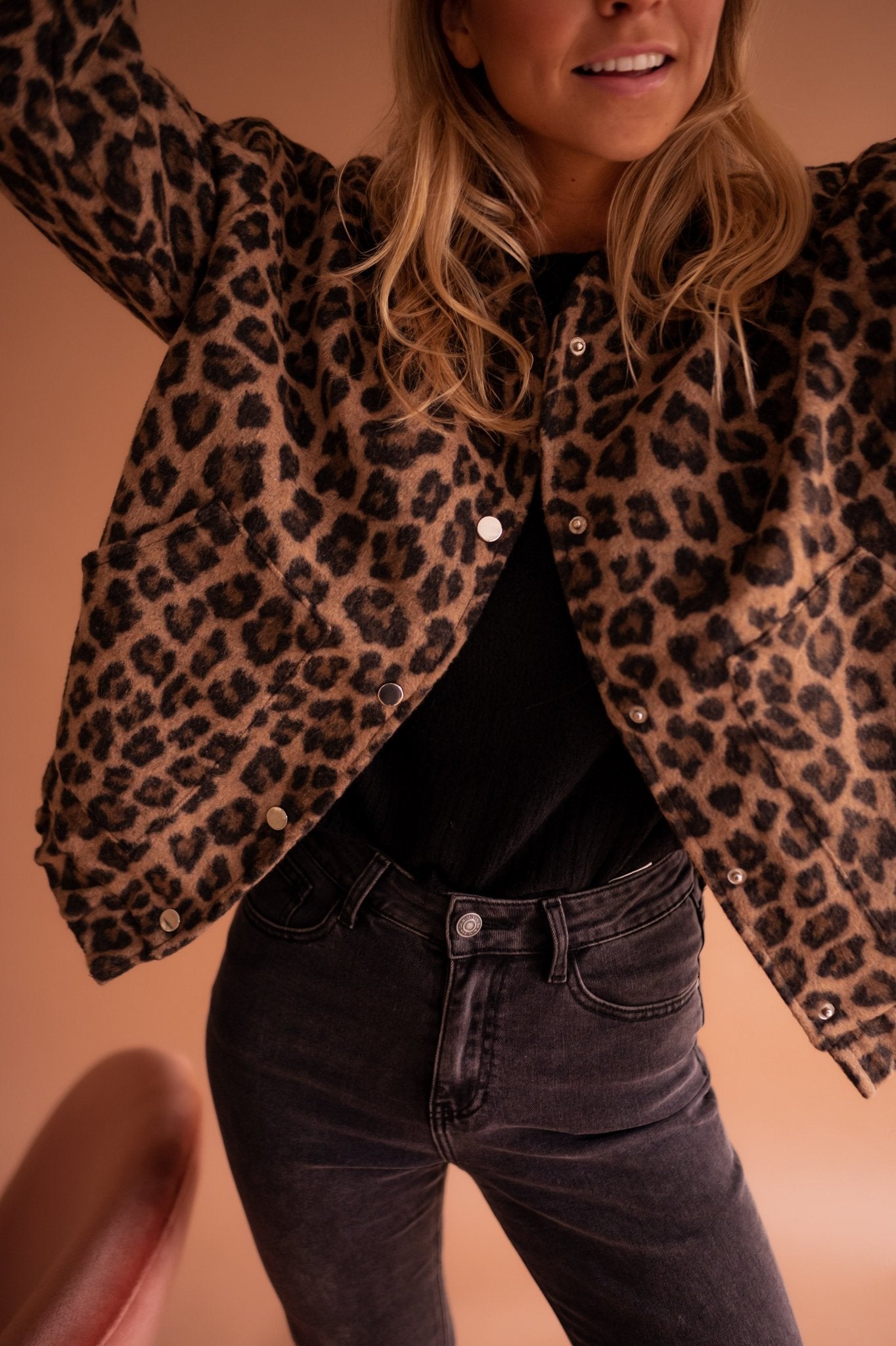 Charlene – Trendige Leopardenjacke