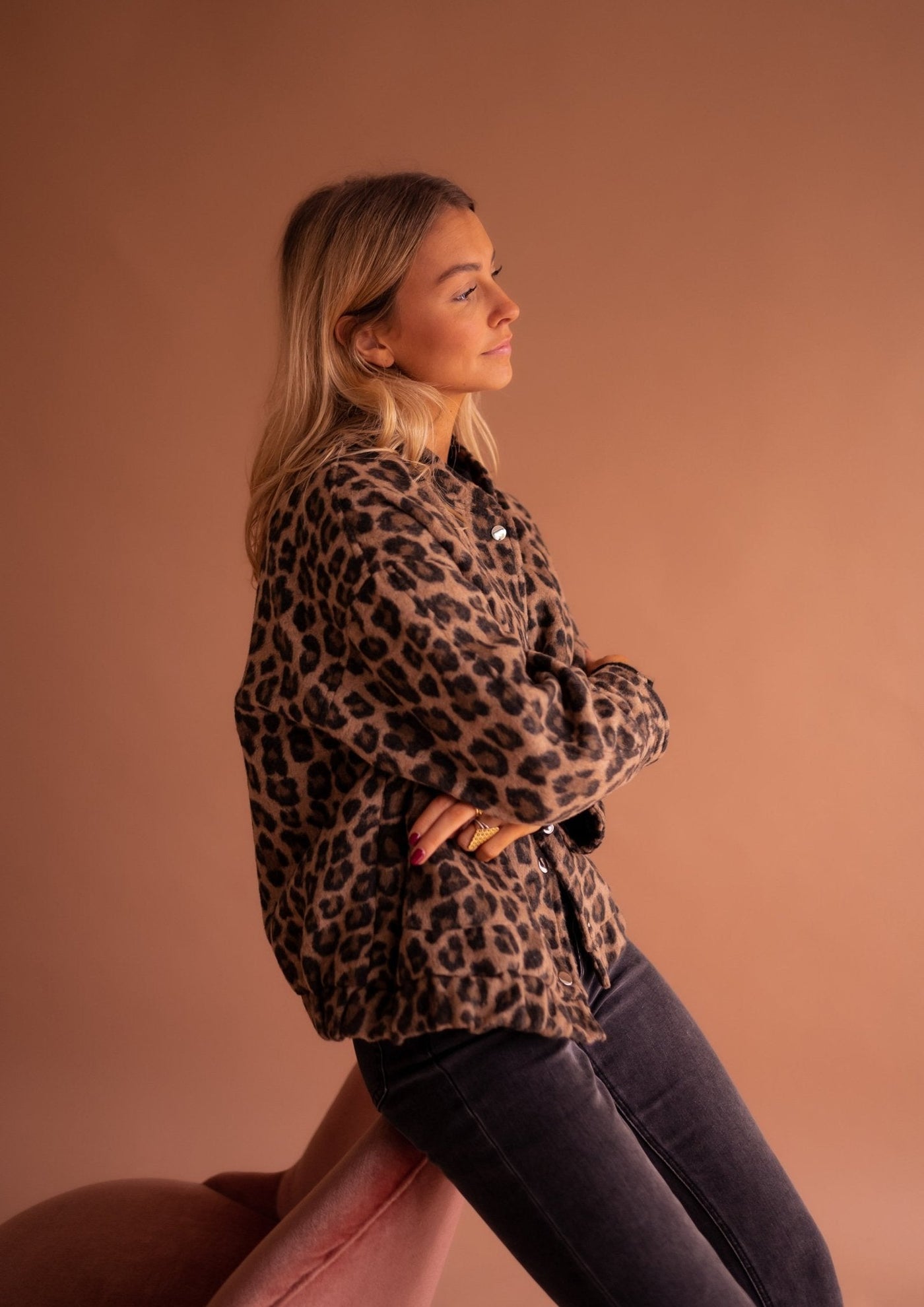 Charlene – Trendige Leopardenjacke