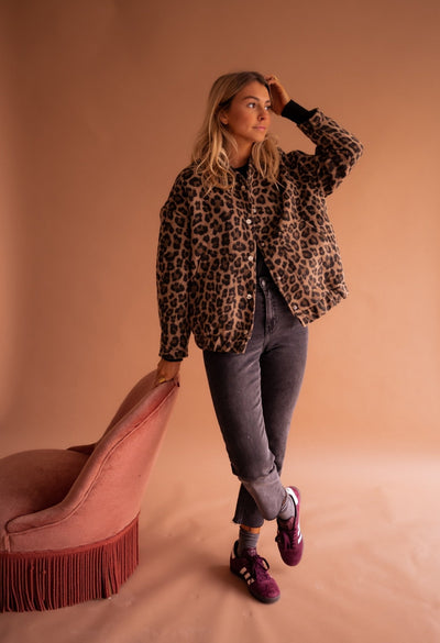 Charlene – Trendige Leopardenjacke