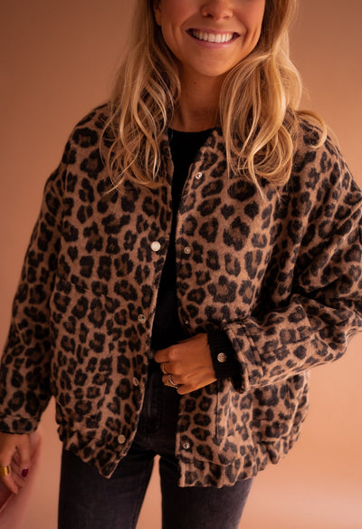 Charlene – Trendige Leopardenjacke