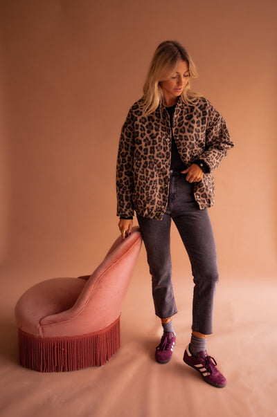 Charlene – Trendige Leopardenjacke