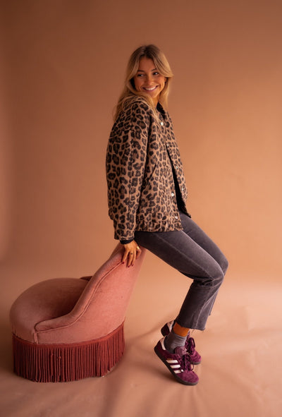 Charlene – Trendige Leopardenjacke