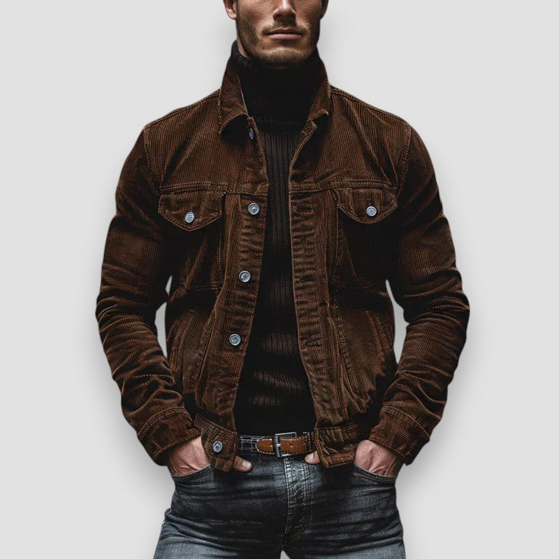 Sven | Retro-Cordjacke für Herren