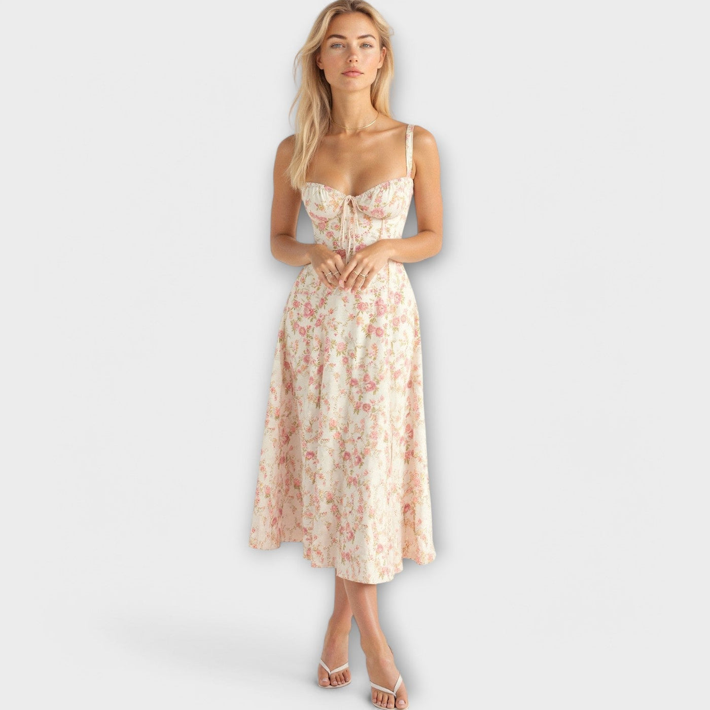 Kiana | Korsett Midikleid