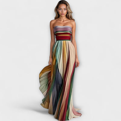 Flora | Langes Kleid aus Premiumstoff