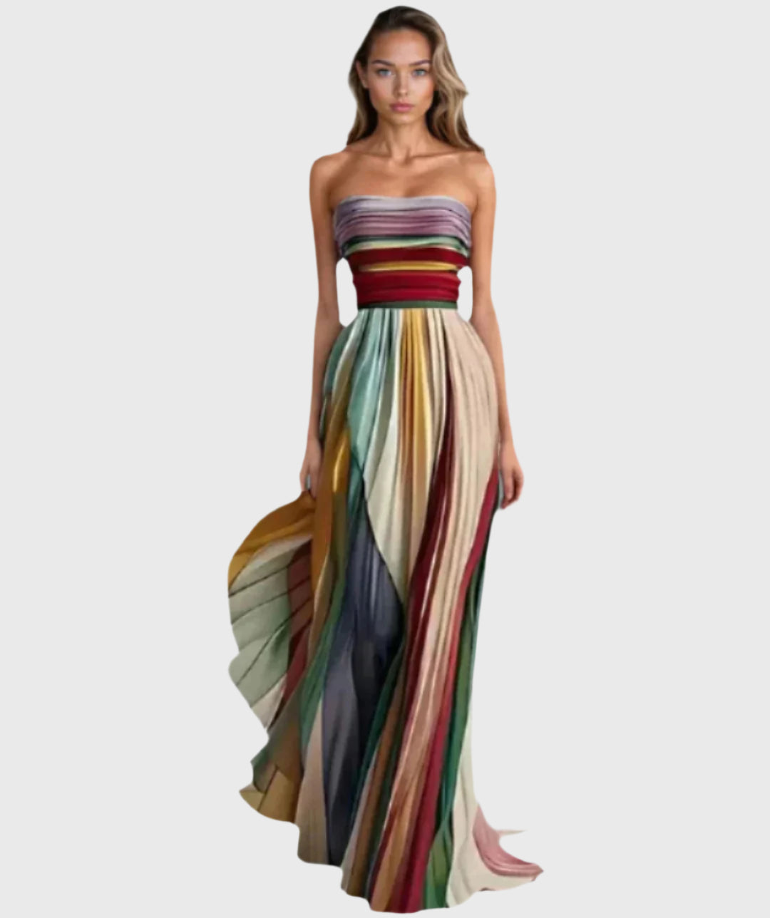 Sorella | Bandeau-Maxikleid